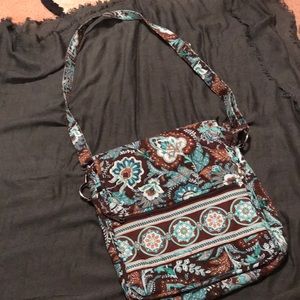 Vera Bradley Paisley Crossbody Bag